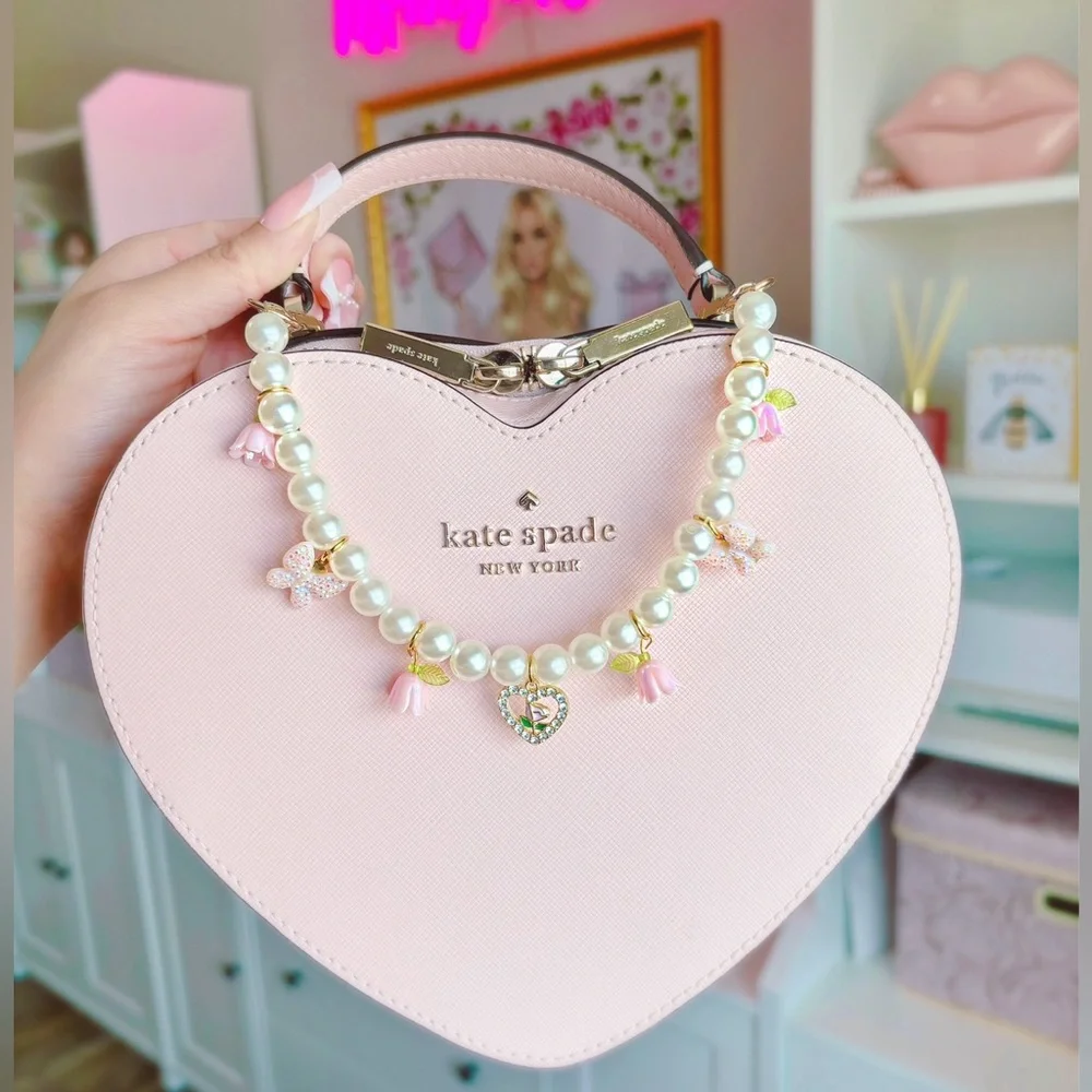 Coquette Lover Pearl Purse Chain - Picture 1 of 3